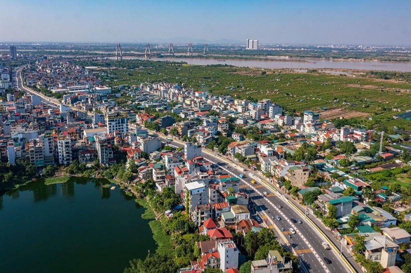 Đường Âu Cơ-Nghi Tàm. (Ảnh: Phạm Tuấn Anh)