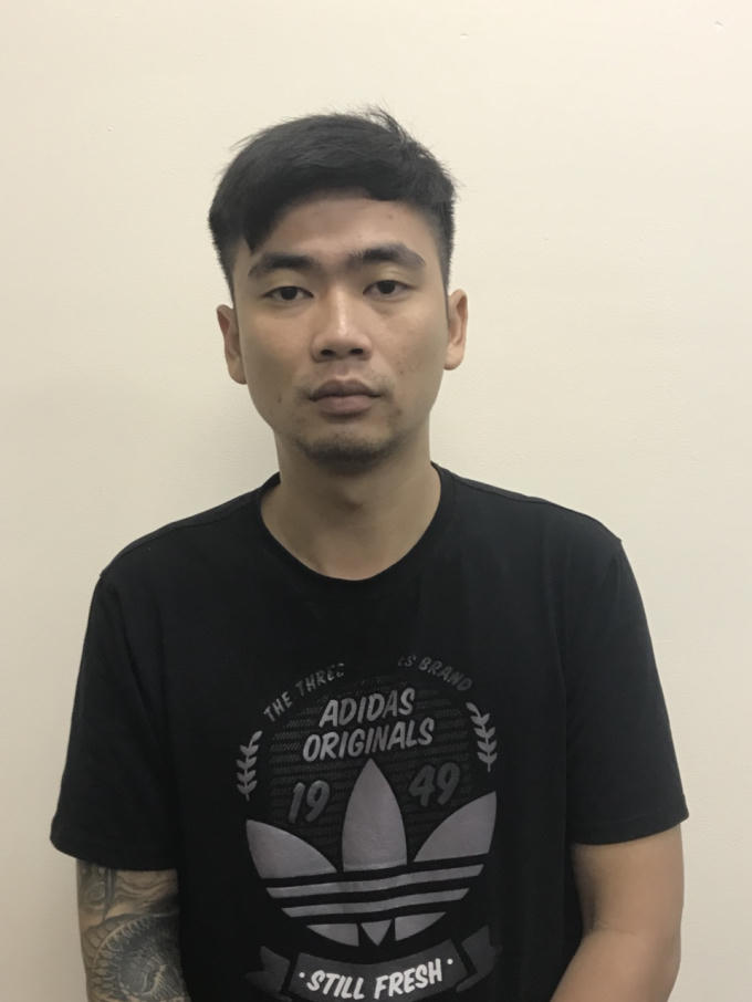 Một đối tượng liên quan vụ việc nhắn tin khủng bố... (Ảnh: Cổng TTĐT Bộ Công an)