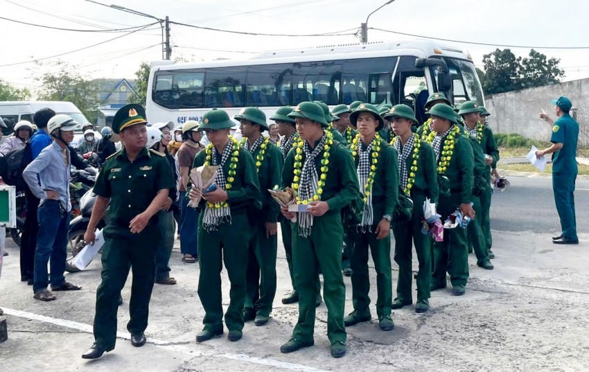 BĐBP tỉnh Tây Ninh phối hợp chặt chẽ với các đơn vị giao quân tổ chức tiếp nhận công dân nhập ngũ năm 2026 theo đúng quy định