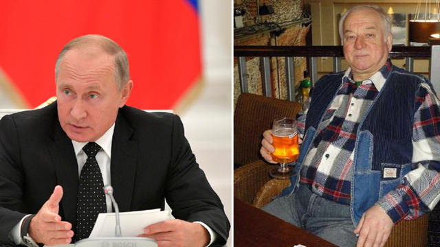 Tổng thống Nga Putin và cựu điệp viên Skripal. (Ảnh: RT)