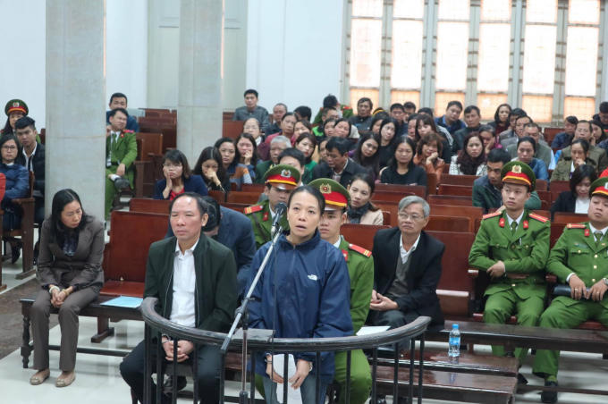 Bị cáo nguyễn Thị Huyền Hảo - nguyên kế toán trưởng Công ty Hadico.