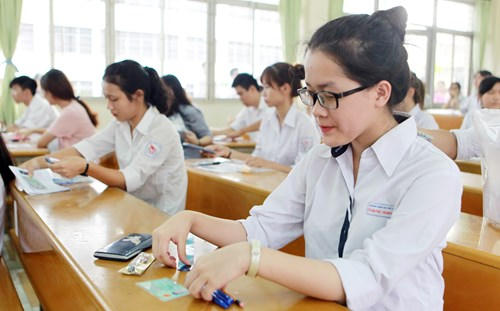 Thí sinh được điều chỉnh nguyện vọng xét tuyển ĐH một lần. (Ảnh: Bộ GD-ĐT Hải Dương)