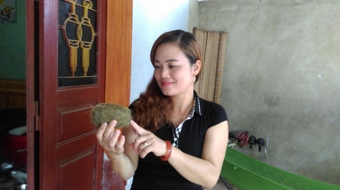 Bản thân gia đình bà Vũ Thị Huê cũng tò mò về "vật lạ" mà gia đình thấy ở dạ dày con lợn nái.