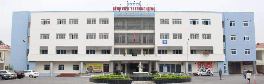 Bệnh viện 71 Trung ương ở Thanh Hóa - Ảnh: Website bệnh viện.