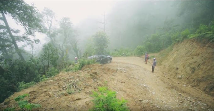 Địa hình khó khăn của xã Pa Cheo.