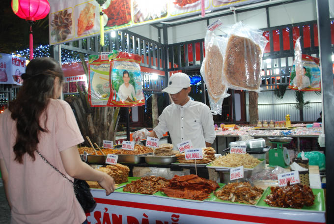 Các món ăn các vùng miền đa dạng để lựa chọn.