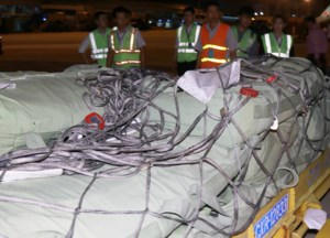 C&aacute;c bạn Nga gửi 40 tấn h&agrave;ng viện trợ người d&acirc;n bị ảnh hưởng b&atilde;o Damrey