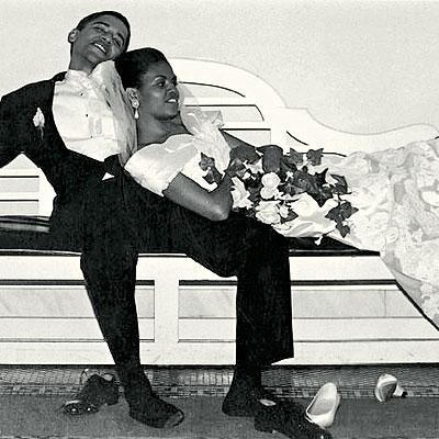 Tổng thống Obama và vợ kết hôn ngày 3/10/1992 tại Chicago.