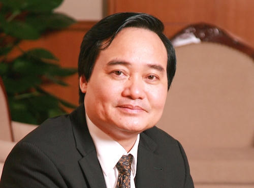 Bộ trưởng Bộ GD&amp;ĐT Phùng Xuân Nhạ.