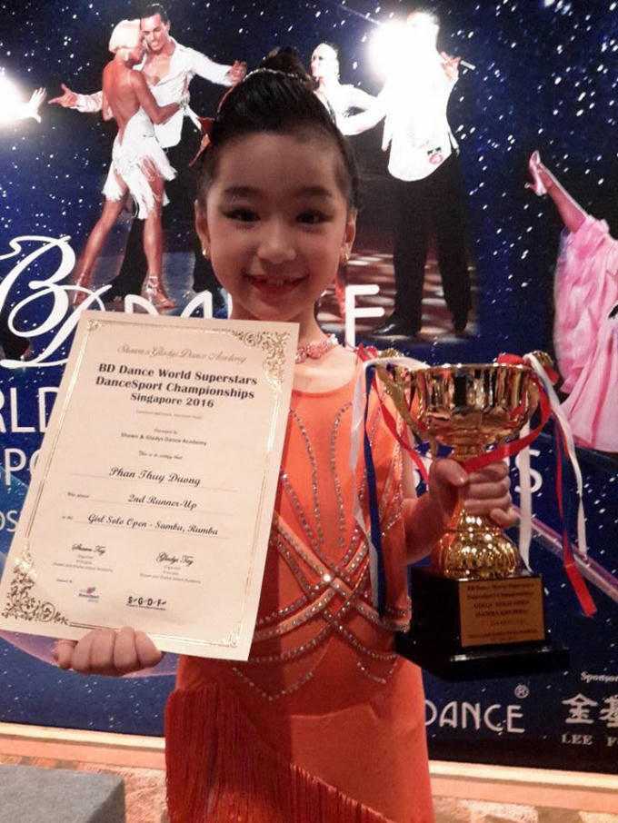 Thành Dương giành được giải thưởng cao.