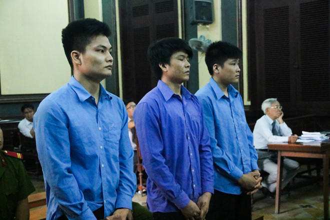 Ba bị cáo tại tòa. (Ảnh: Zing.vn)