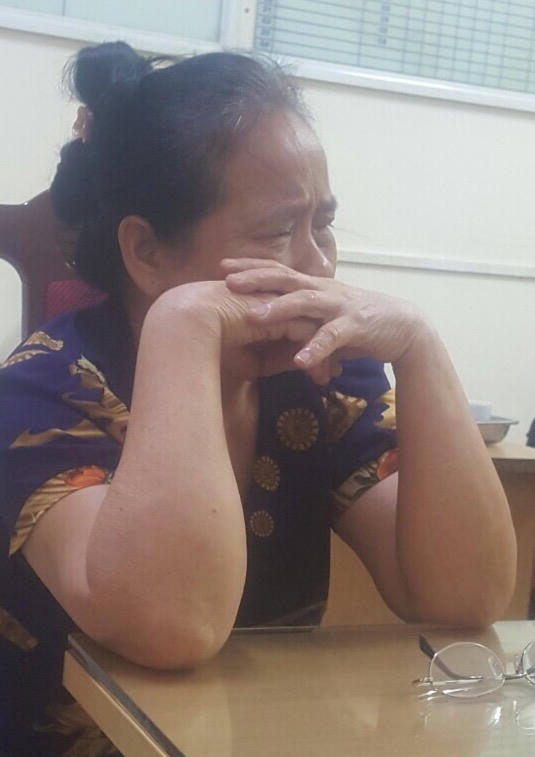 Chủ nhà nghỉ Đinh Thị Hoá.