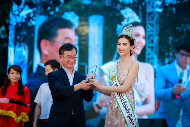 Hoa hậu Ngọc Duyên được chính quyền tỉnh Gangwon- nơi đầu tiên của Châu Á đăng cai Thế vận hội mùa đông, bổ nhiệm làm đại sứ quảng bá sự kiện.