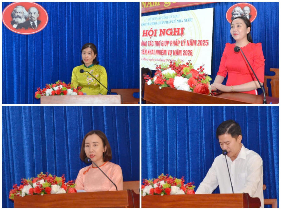 Đại biểu tham luận tại Hội nghị.