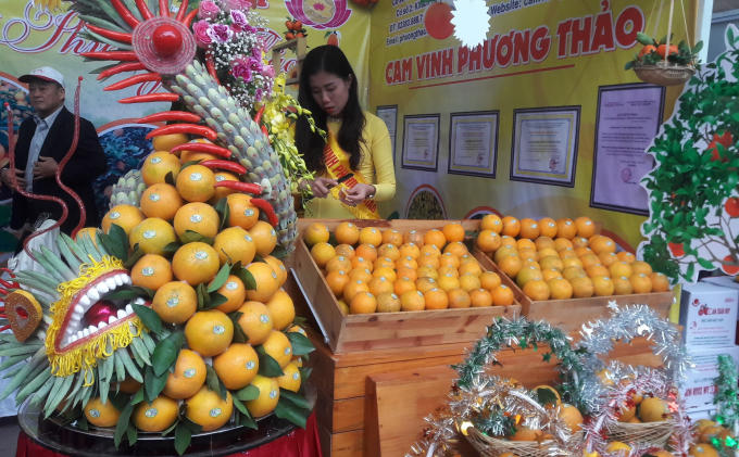 Hội chợ cam Vinh lần đầu tiên được Nghệ An tổ chức nhằm quảng bá, khẳng định thương hiệu "đặc sản" xứ Nghệ đến với người tiêu dùng.