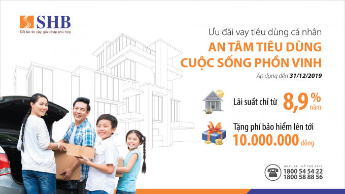 Vay tieu dung SHB