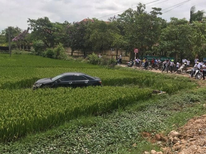 Hiện trường vụ tai nạn. (Ảnh: Facebook)