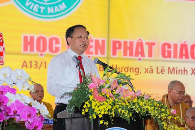 Ông Tất Thành Cang -  Phó Bí thư thường trực Thành ủy TP HCM.