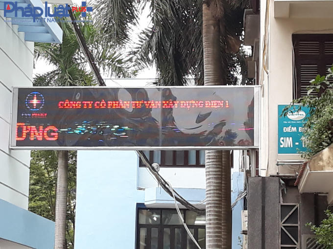 Công ty cổ phần Tư vấn Xây dựng Điện 1 đứng đầu danh sách nợ thuế.