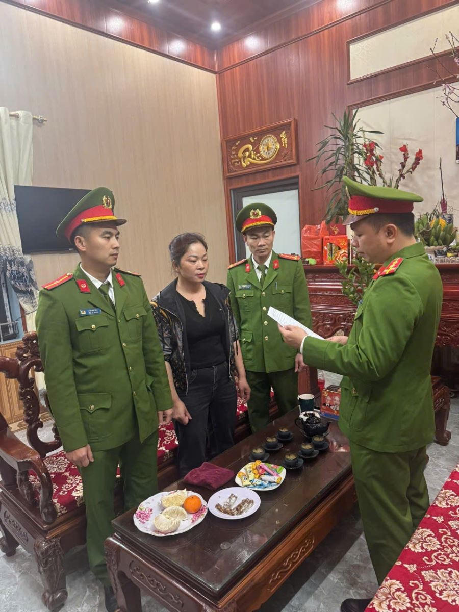 Lệnh bắt người bị giữ trong trường hợp khẩn cấp đã được Viện kiểm sát nhân dân khu vực 4, tỉnh Bắc Ninh phê chuẩn.