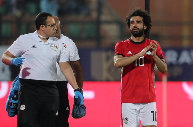Salah đã lập một siêu phẩm trong trận đấu. (Ảnh: Getty Images).