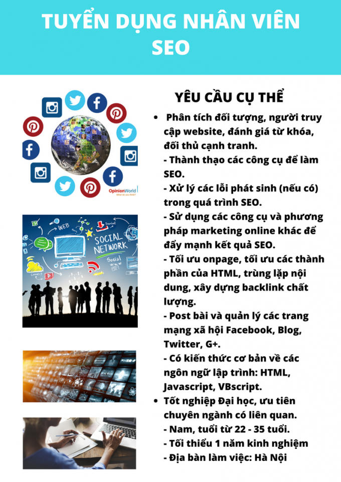 Báo Lao Động điện tử tuyển dụng phóng viên, biên tập viên, quay phim... lớn nhất năm