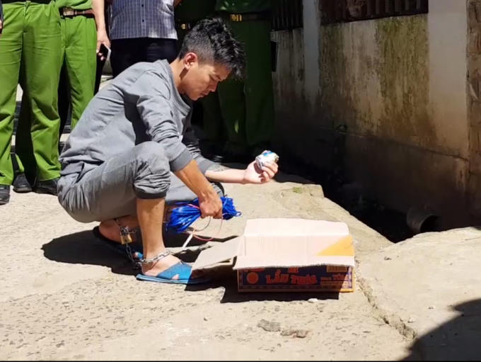 Các đối tượng thực nghiệm hiện trường.