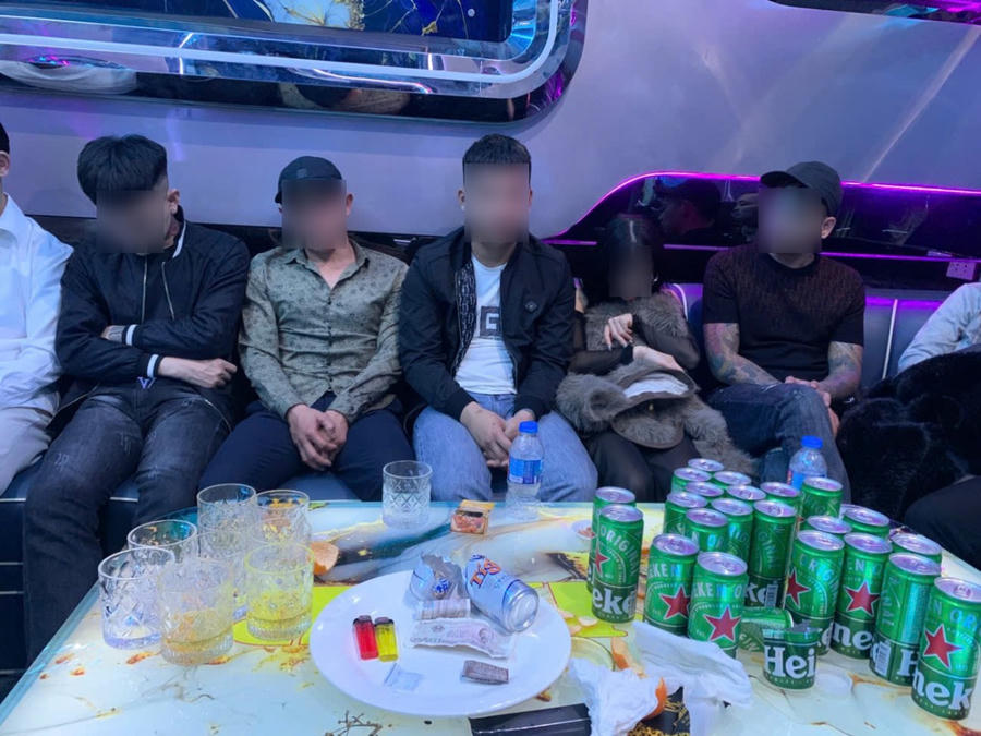 Các đối tượng liên quan đến vụ việc.