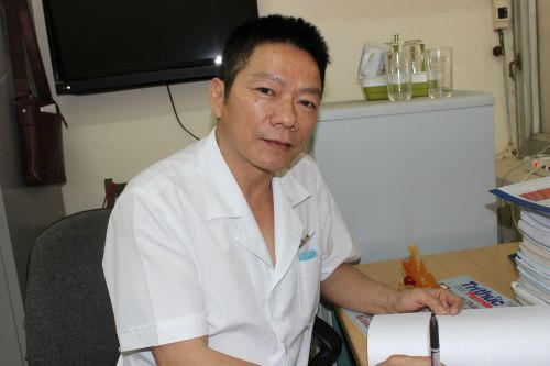 Ths.BSCK II, Lưu Quốc Khải, Trưởng khoa Đẻ, Bệnh viện Phụ sản Hà Nội. Ảnh: Vietnamnet
