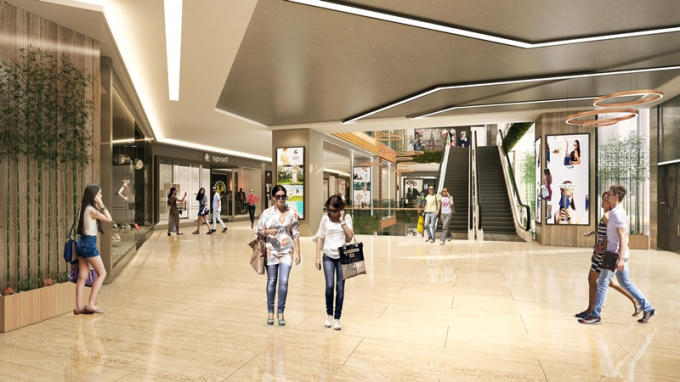 Trung tâm thương mại Ancora Residence.