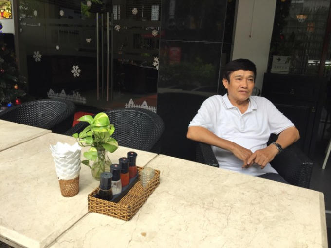 Ông Nguyễn Văn Thu trong buổi làm việc với phóng viên.