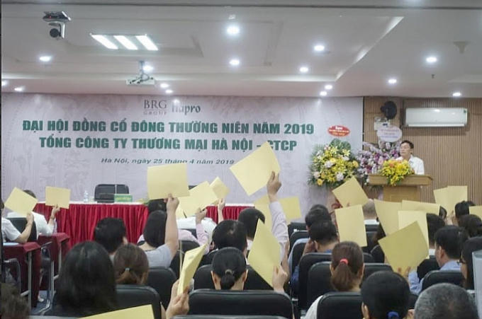 Đại hội đồng cổ đ&ocirc;ng của Tổng c&ocirc;ng ty Thương mại H&agrave; Nội &ndash; CTCP