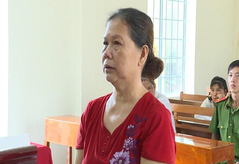 Bị cáo Đặng Thị Đậm. (Ảnh: báo An ninh thủ đô)