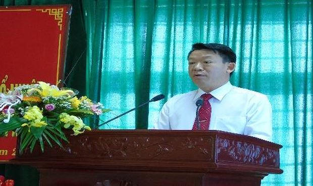 Ông Bùi Mạnh Khoa cục trưởng cục THADS tỉnh Thanh Hóa.