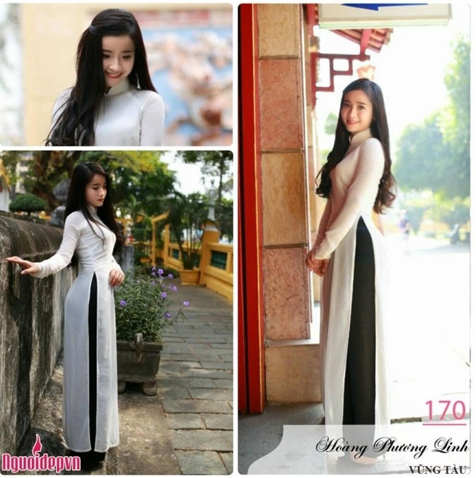 Hoàng Phương Linh sinh năm 1995, cao 1m62.