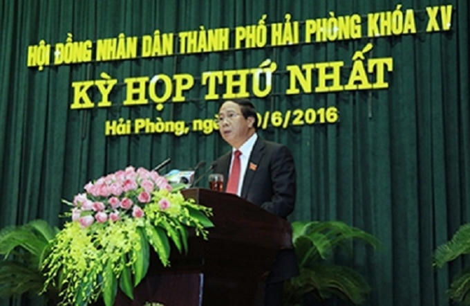 Ông Nguyễn Văn Tùng được bầu làm Chủ tịch UBND TP Hải Phòng.