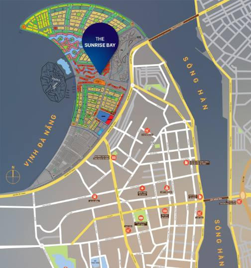 Khu vực dự án Khu đô thị mới quốc tế Đa Phước của Công ty The Sunrise Bay.