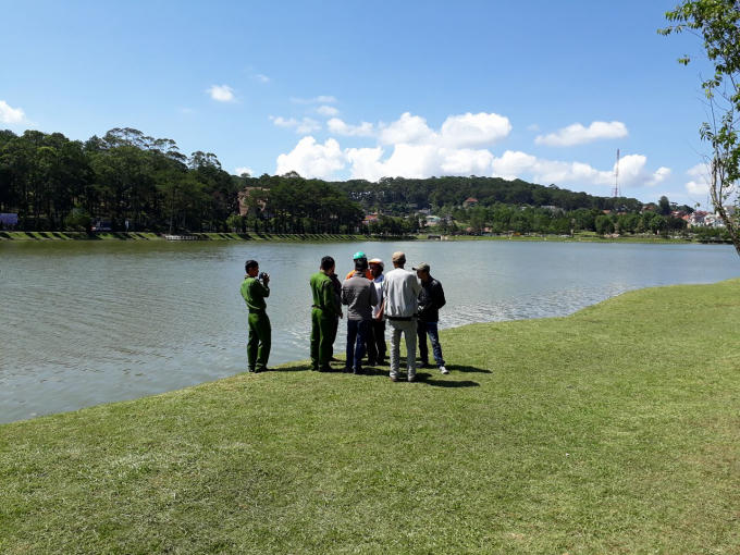 Vị trí phát hiện nạn nhân.