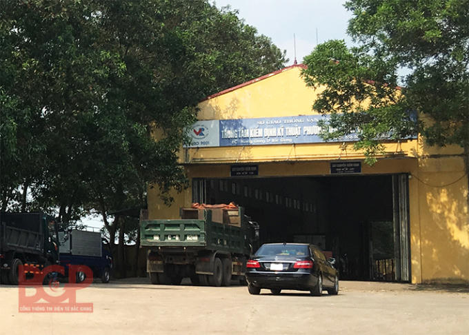 Trung tâm kiểm định kỹ thuật phương tiện, thiết bị giao thông cơ giới Bắc Giang (Ảnh: BGP/Dương Thủy - Nguồn cổng thông tin điện tử tỉnh Bắc Giang).