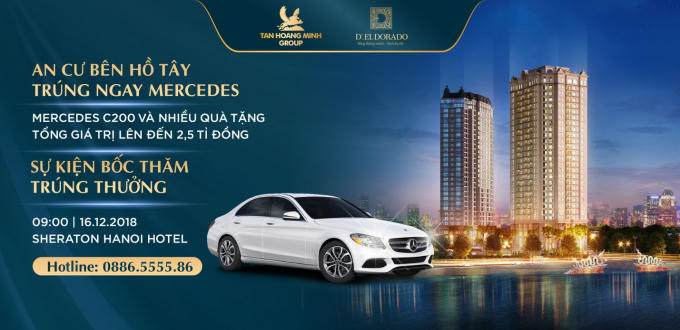 Chương trình bốc thăm may mắn dành cho khách hàng mua dự án D’. El Dorado