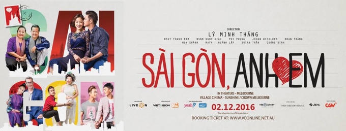 Poster phim tại Úc.