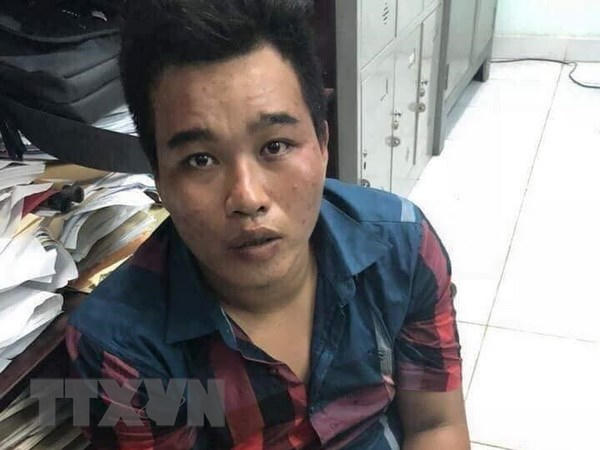 Nghi can Nguyễn Hoàng Châu Phú. (Ảnh: TTXVN )