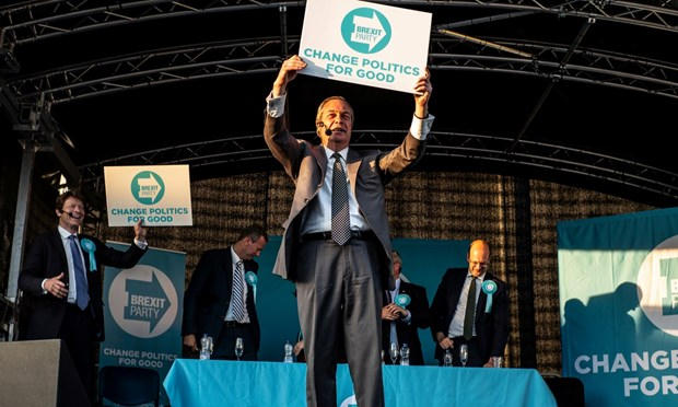 Ông Nigel Farage. (Nguồn: .theguardian.com)