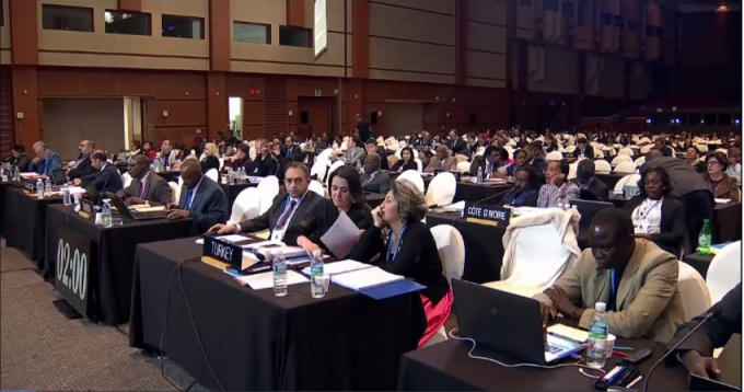 Các đại biểu tại Phiên họp 12