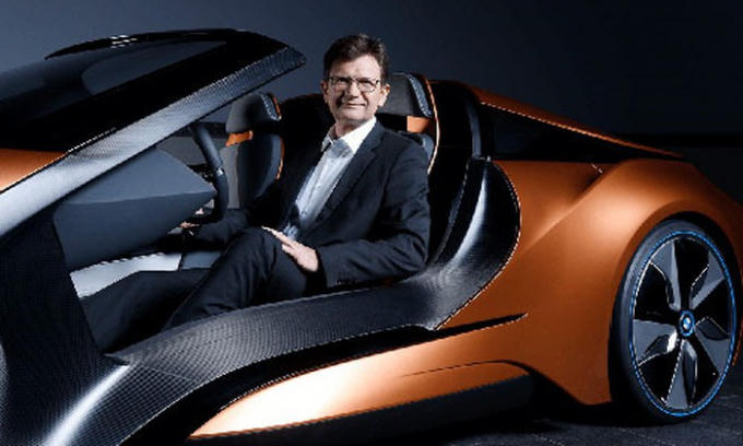 Klaus Frohlich - giám đốc phát triển sản phẩm của BMW.