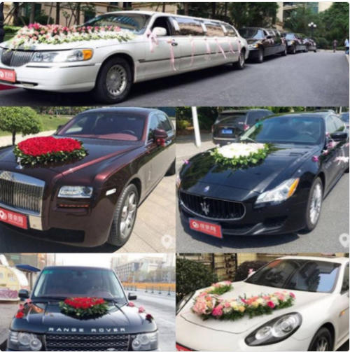 Những hình ảnh được cho là dàn siêu xe của đám cưới Song - Song đã được chia sẻ trên Weibo xứ Trung. Tuy nhiên, những hình ảnh này vẫn đang được đặt nghi vấn về độ chân thực.