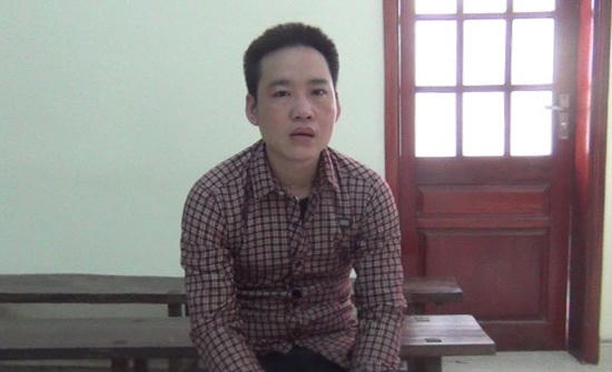 Trương Văn Quang tại tòa. (Ảnh: Báo Nghệ An).