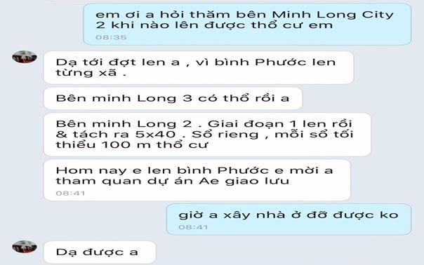 Nhân viên môi giới cam kết bao chuyển “thổ cư, xây nhà” cho người mua đất nền trên đất nông nghiệp.