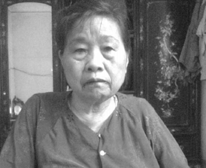 Bà Lút cho rằng đã có khuất tất đối với diện tích đất của gia đình bà.