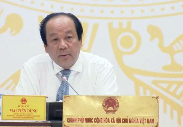 Bộ trưởng, Chủ nhiệm Văn phòng Chính phủ Mai Tiến Dũng.